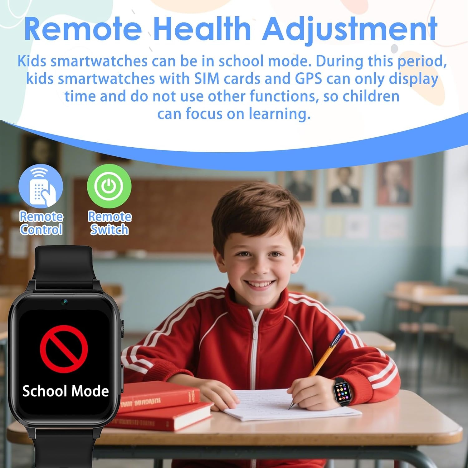 Kinder Smartwatch GPS 4G - Waterdicht met Bellen & SOS - 33% Korting
