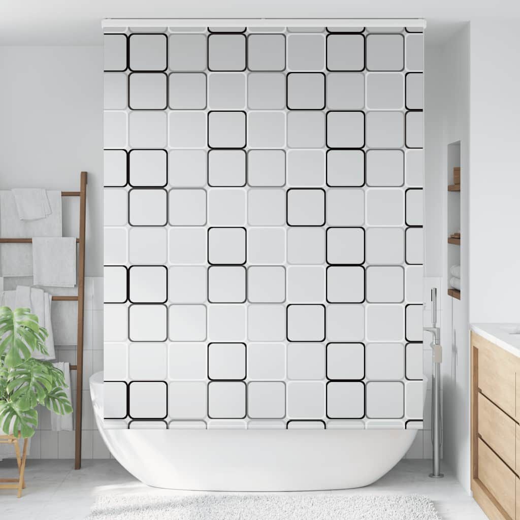 VidaXL Doucherolgordijn Cassette 160x240 cm - 74% Korting