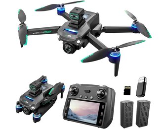 Opvouwbare 4K Drone met GPS & 2 Accu's - 35% Korting!
