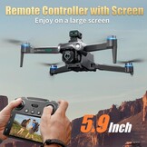 Opvouwbare 4K Drone met GPS & 2 Accu's - 35% Korting!