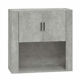 Betongrijze Wandkast 80x33x80 cm - Nu 76% Korting!