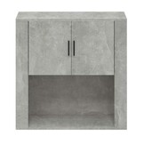 Betongrijze Wandkast 80x33x80 cm - Nu 76% Korting!