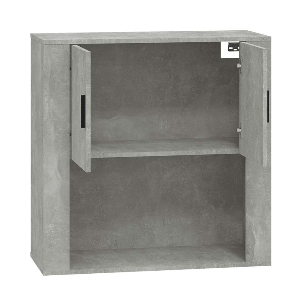 Betongrijze Wandkast 80x33x80 cm - Nu 76% Korting!