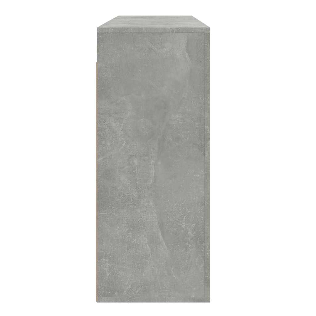 Betongrijze Wandkast 80x33x80 cm - Nu 76% Korting!
