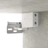 Betongrijze Wandkast 80x33x80 cm - Nu 76% Korting!