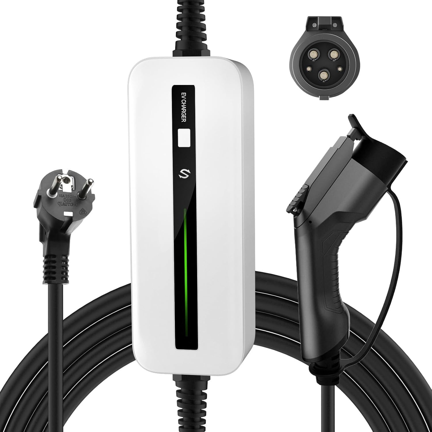 Mobiele Wallbox 11KW Type 2 | 35% Korting | 6 Meter Kabel