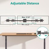 Drievoudige Monitor Wandbeugel 17-32" - Draaibaar & Kantelbaar - 29% Korting!