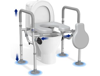 Verstelbare Toiletverhoger (34% korting) - Veilig & Comfortabel