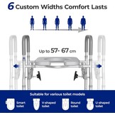Verstelbare Toiletverhoger (34% korting) - Veilig & Comfortabel