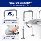 Verstelbare Toiletverhoger (34% korting) - Veilig & Comfortabel