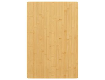 Bamboe Tafelblad 60x100x2.5 cm - Nu met 34% Korting!
