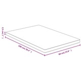 Bamboe Tafelblad 60x100x2.5 cm - Nu met 34% Korting!