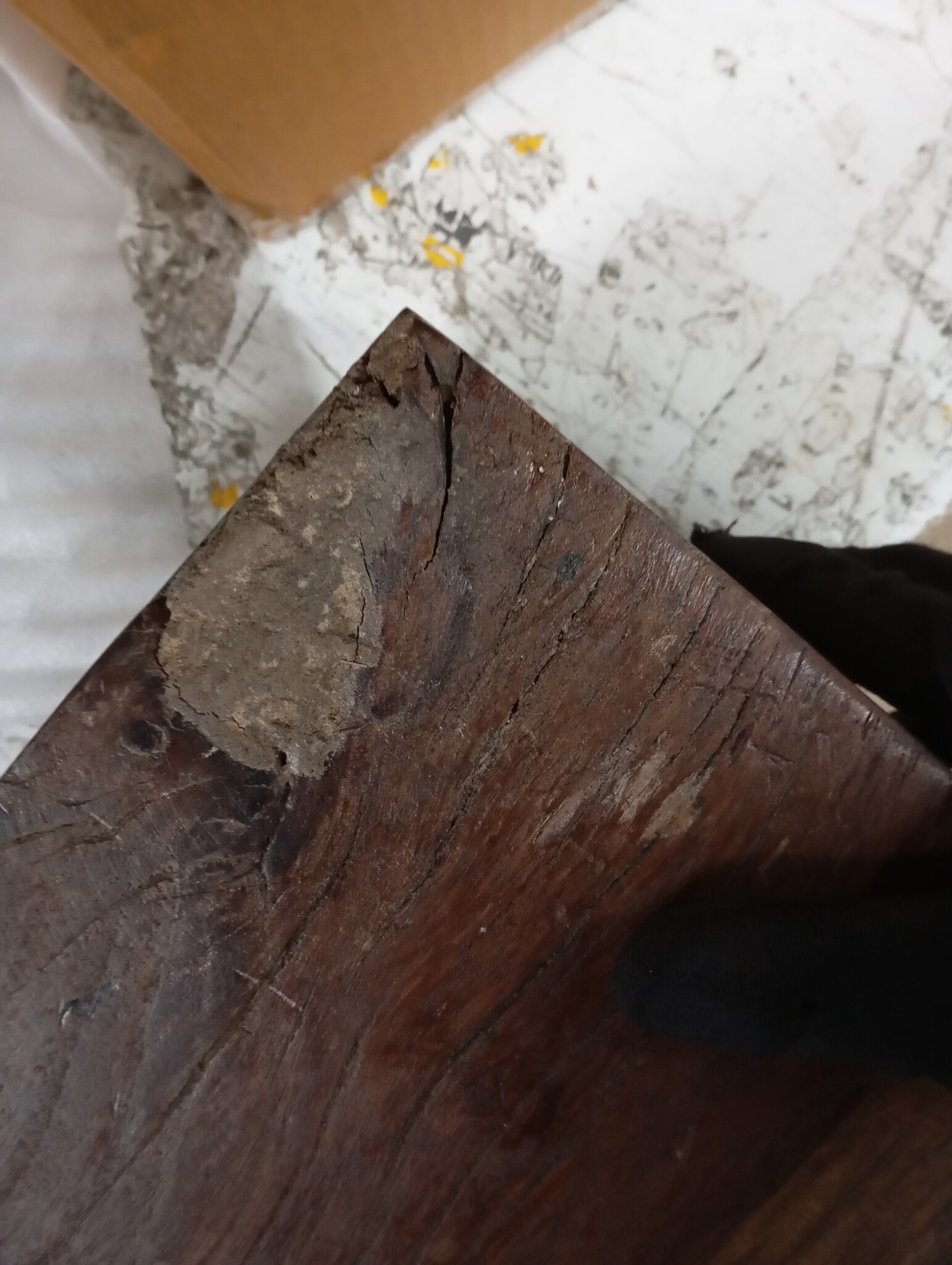 Nachtkastje Gerecycled Hout & Staal - 40x35x40 cm - 54% Korting!