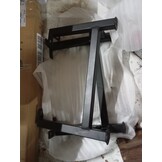 Nachtkastje Gerecycled Hout & Staal - 40x35x40 cm - 54% Korting!