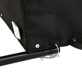VidaXL Fietstrailer 45 kg - IJzer Zwart/Geel - 34% Korting