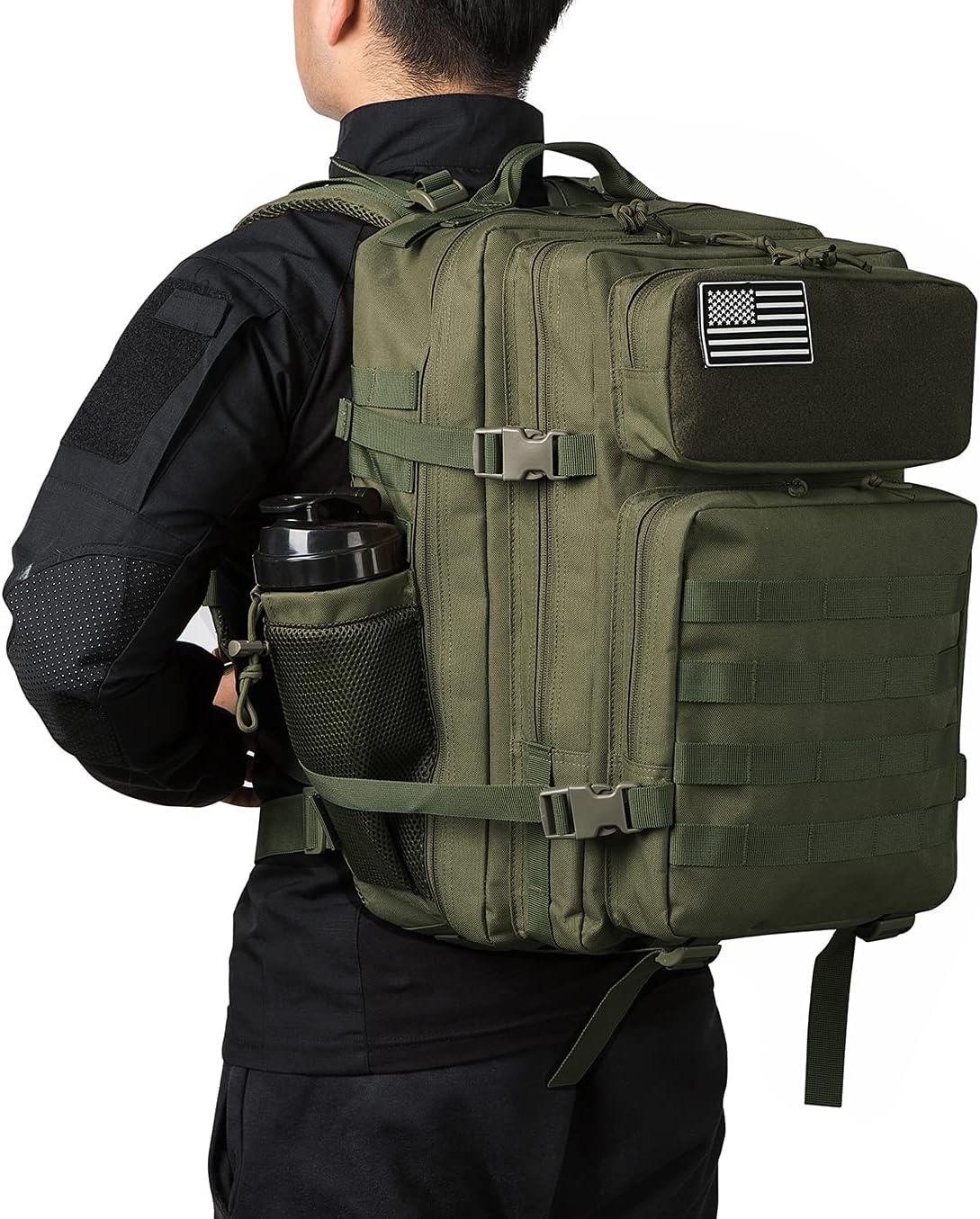 Tactische Rugzak 45L Heren - 3-daagse Survival Tas - Waterafstotend - 34% Korting