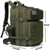 Tactische Rugzak 45L Heren - 3-daagse Survival Tas - Waterafstotend - 34% Korting
