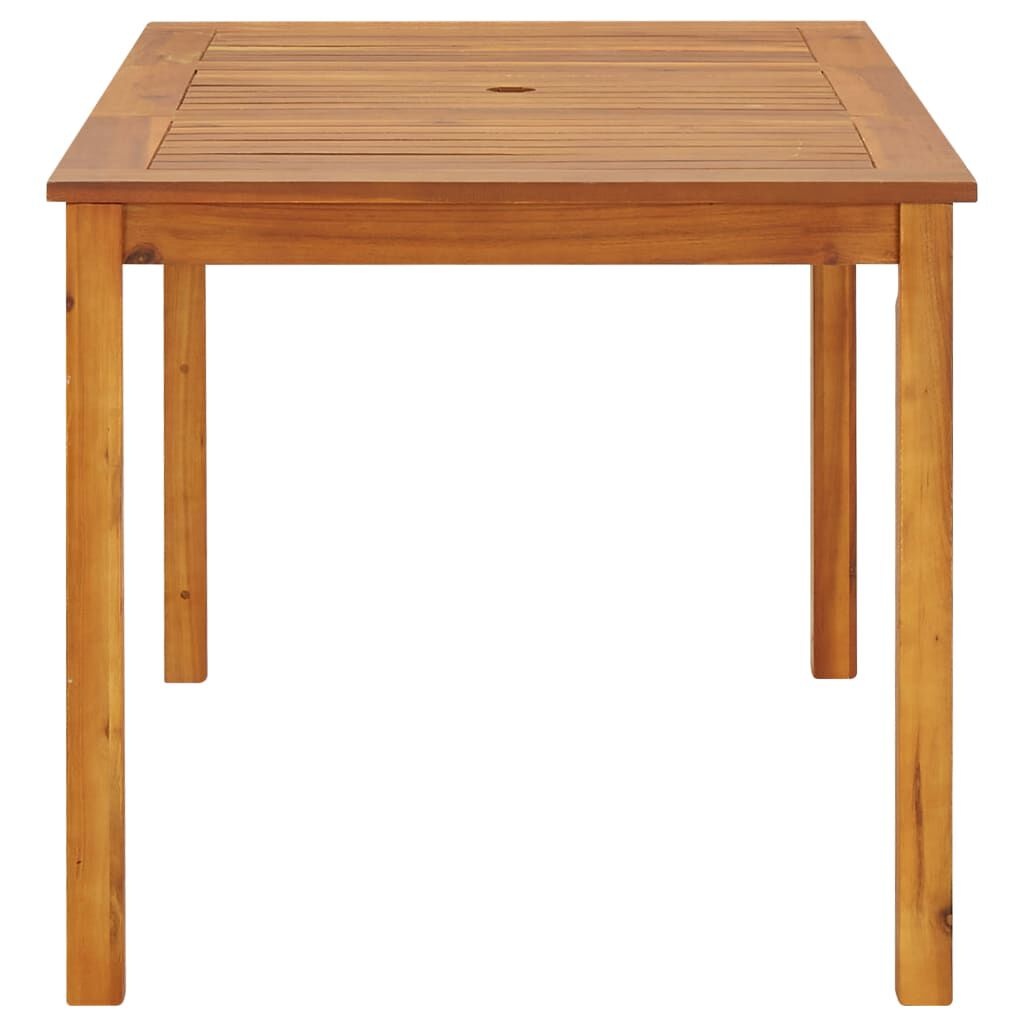 Massief Acaciahout Tuintafel 140x80cm - 35% Korting!