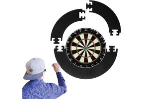 Zwarte EVA Dartring Surround - 51% Korting