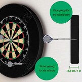 Zwarte EVA Dartring Surround - 51% Korting