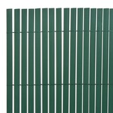 vidaXL Tuinafscheiding PVC Groen 90x500cm - 34% Korting