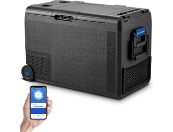 48L Camping Koelbox met Vriezer: -20°C tot 20°C, APP Control, 12/24V & 100-240V