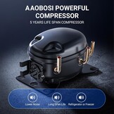 48L Camping Koelbox met Vriezer: -20°C tot 20°C, APP Control, 12/24V & 100-240V