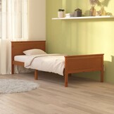 Massief Grenenhouten Bedframe (90x200 cm) - Nu 34% Korting