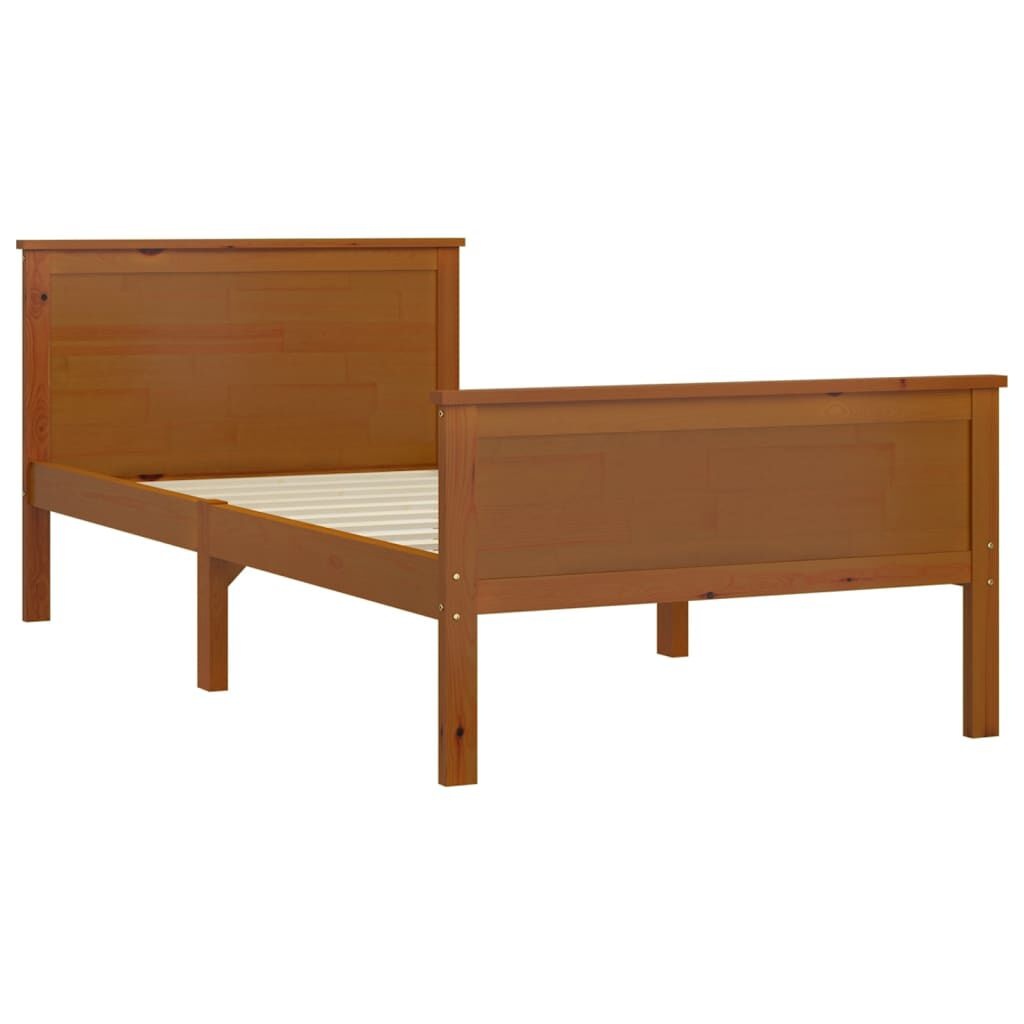 Massief Grenenhouten Bedframe (90x200 cm) - Nu 34% Korting