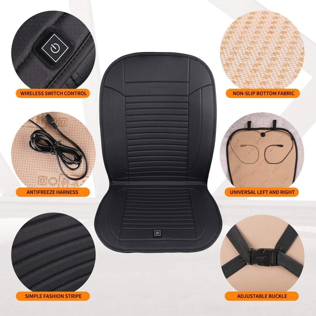 Verwarmd Stoelkussen met 75% Korting | Automatische Warmte & Veiligheid