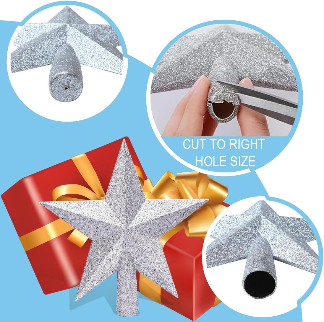 Gouden Ster Kerstboompiek 20cm - 76% Korting!