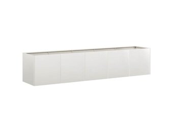 Roestvrij Staal Plantenbak 200x40x40 cm met 35% Korting