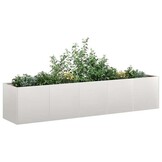 Roestvrij Staal Plantenbak 200x40x40 cm met 35% Korting