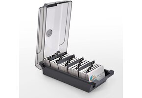 Visitekaartjesbox Transparant - 500 Kaarten | 77% Korting