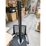 Schommel ophangstang - 100cm - gepoedercoat staal - zwart