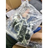 Schommel ophangstang - 100cm - gepoedercoat staal - zwart