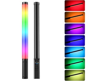 LED Lichtstaaf VL119: Dimbare Verlichting voor Foto & Video (28% Korting)