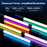 LED Lichtstaaf VL119: Dimbare Verlichting voor Foto & Video (28% Korting)