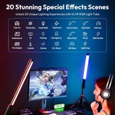 LED Lichtstaaf VL119: Dimbare Verlichting voor Foto & Video (28% Korting)