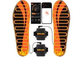 Verwarmbare Inlegzolen met App-Bediening & 5000 mAh Batterij (Maat 36-41)