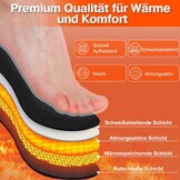 Verwarmbare Inlegzolen met App-Bediening & 5000 mAh Batterij (Maat 36-41)