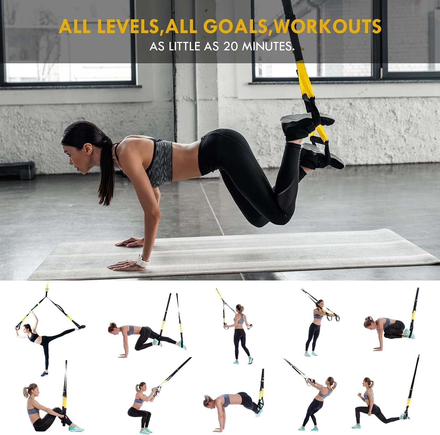 Slingtrainer met korting: Totaal BODY training thuis & buiten