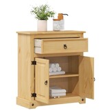 Badkamerkast Grenenhout 70x33x80 cm met Korting
