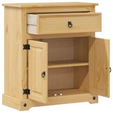 Badkamerkast Grenenhout 70x33x80 cm met Korting