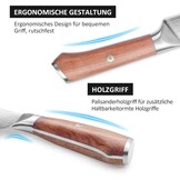 8-delige Gesmede Keukenmessenset van Koolstofstaal - 30% Korting!