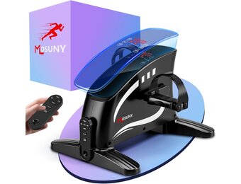 Mini Hometrainer met 15 Snelheden - Ideaal voor Senioren & Zittend Gebruik