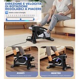Mini Hometrainer met 15 Snelheden - Ideaal voor Senioren & Zittend Gebruik