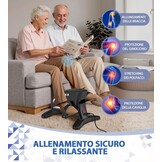 Mini Hometrainer met 15 Snelheden - Ideaal voor Senioren & Zittend Gebruik