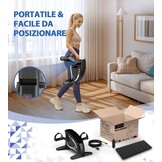 Mini Hometrainer met 15 Snelheden - Ideaal voor Senioren & Zittend Gebruik