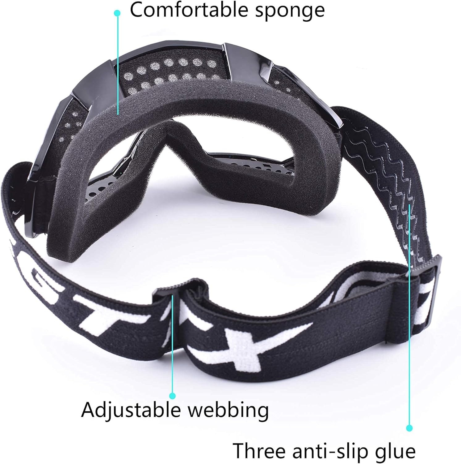 MX Motorcrossbril met UV-bescherming - Wind & Stofdicht (75% Korting!)